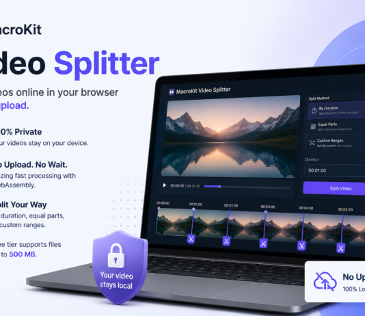 SPOTLIGHT: MacroKit Splits Videos Without Uploads To Cloud