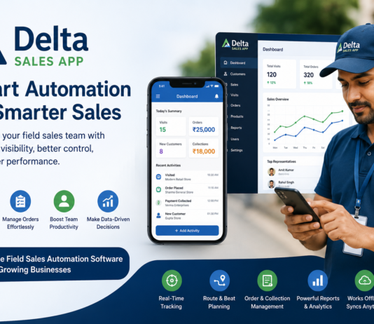 DELTA SALES: Automate Your Field Staff Management With This App